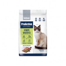 이즈칸 캣 프로액티브 어덜트 영양관리 1.2kg 고양이사료